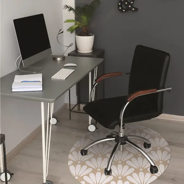 Tapis de chaise de bureau Motif oriental