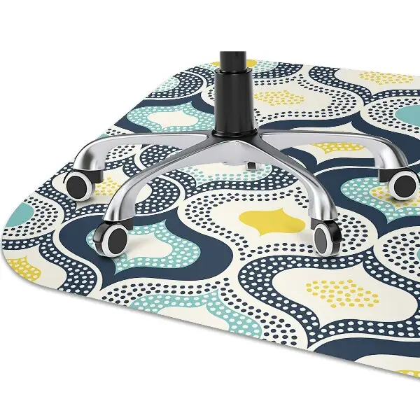 Tapis bureau Points doodle