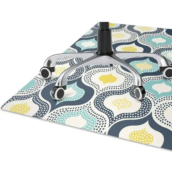 Tapis bureau Points doodle