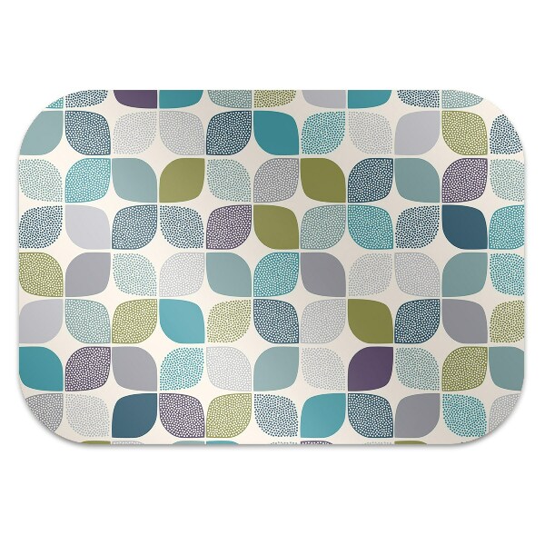 Tapis fauteuil bureau do biura Modèle géométrique
