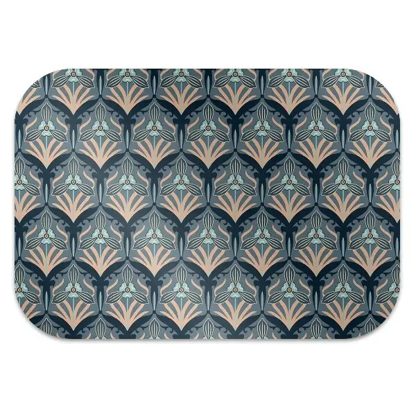 Tapis pour chaise de bureau Fleurs vintage