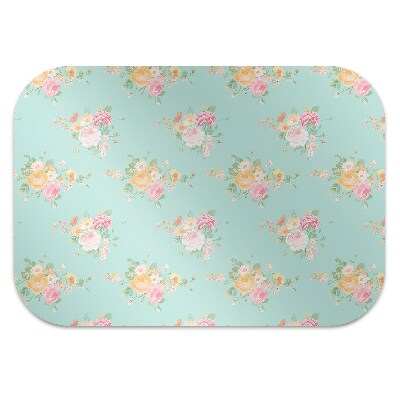 Tapis fauteuil bureau do biura Bouquets pastel