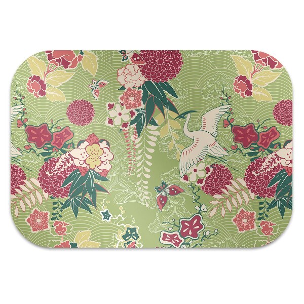 Tapis bureau la faune et la flore