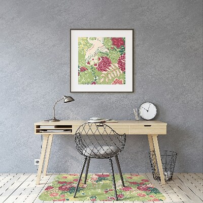 Tapis bureau la faune et la flore