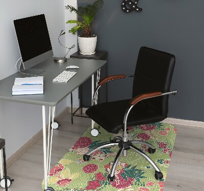 Tapis bureau la faune et la flore