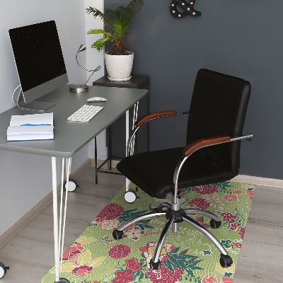 Tapis bureau la faune et la flore