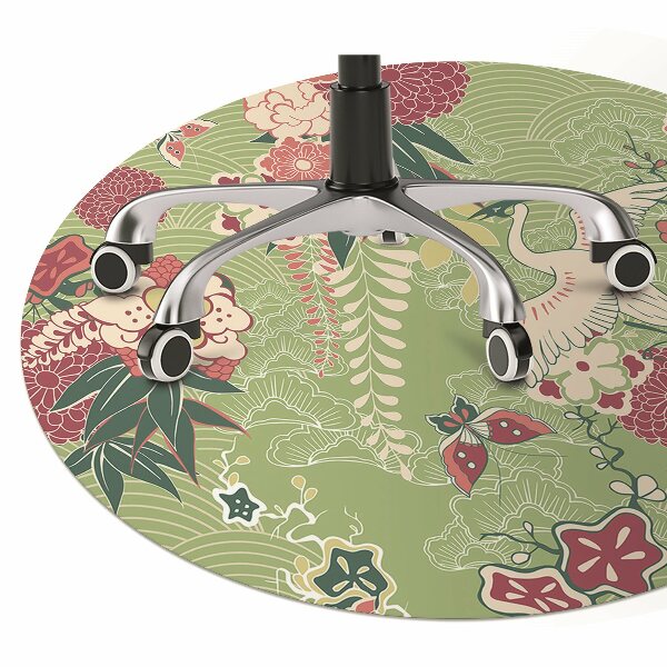 Tapis bureau la faune et la flore