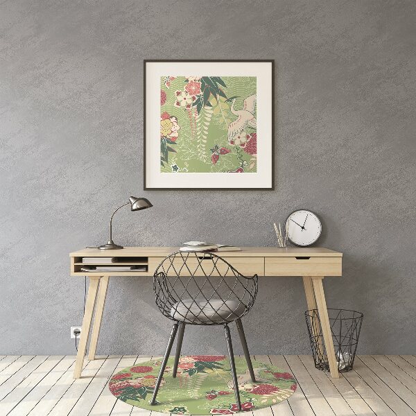 Tapis bureau la faune et la flore