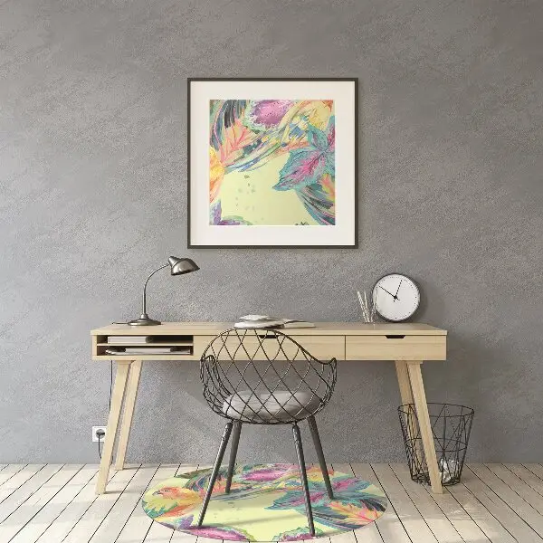 Tapis bureau Perroquets colorés