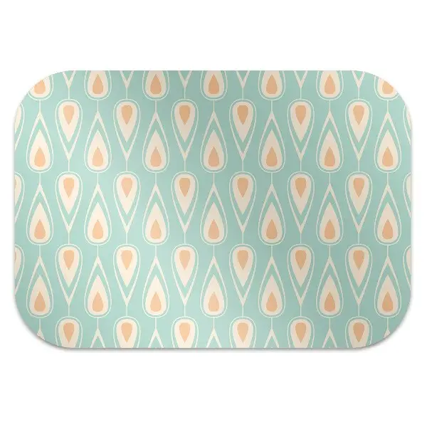 Tapis de chaise Papier peint rétro