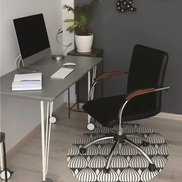 Tapis pour chaise de bureau Modèle rétro