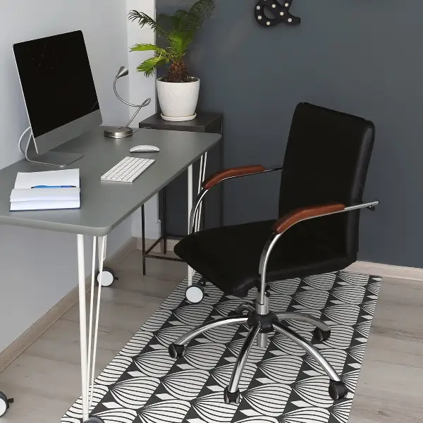 Tapis pour chaise de bureau Modèle rétro