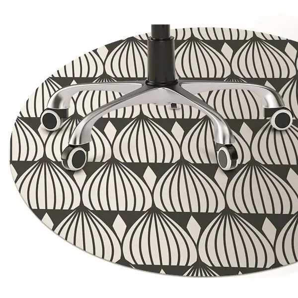 Tapis pour chaise de bureau Modèle rétro