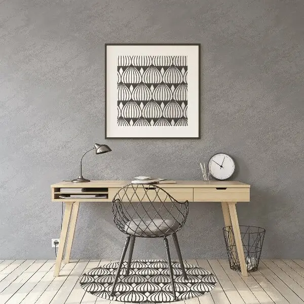 Tapis pour chaise de bureau Modèle rétro
