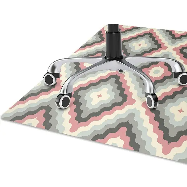 Tapis de chaise de bureau Illusion d'optique