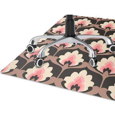 Tapis bureau Motif floral