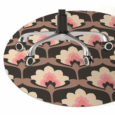 Tapis bureau Motif floral