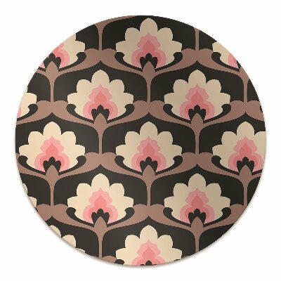 Tapis bureau Motif floral