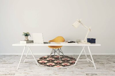 Tapis bureau Motif floral