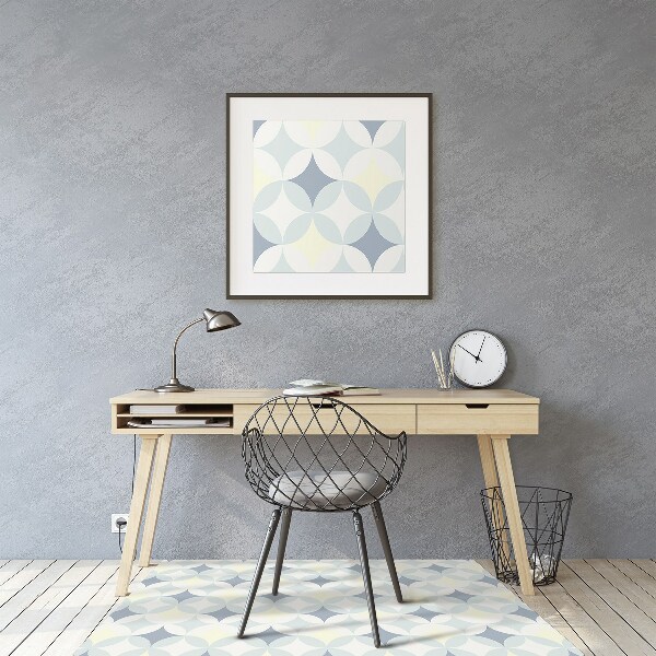 Tapis pour chaise de bureau Modèle rétro