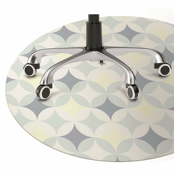Tapis pour chaise de bureau Modèle rétro