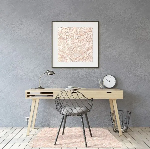 Tapis de chaise de bureau Feuilles d'automne