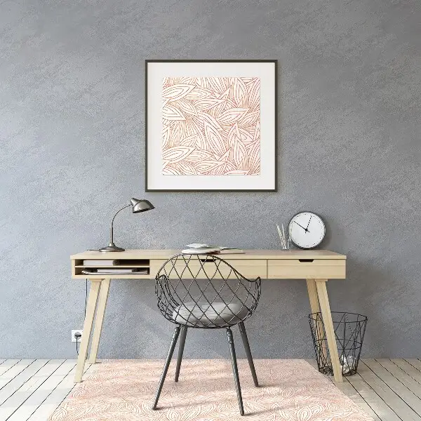Tapis de chaise de bureau Feuilles d'automne