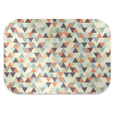 Tapis bureau Petits triangles