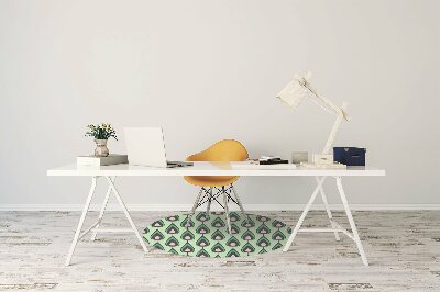 Tapis bureau Larmes vertes