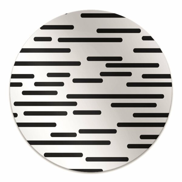 Tapis protège sol Lignes en pointillé