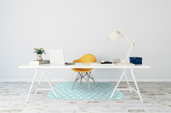 Tapis pour chaise de bureau Modèle rétro