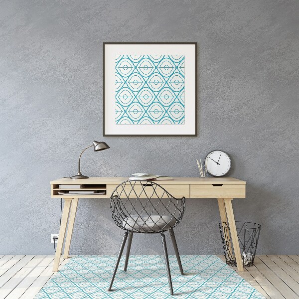 Tapis pour chaise de bureau Modèle rétro