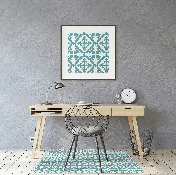 Tapis de chaise Modèle vert