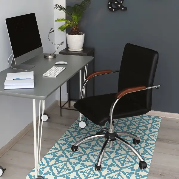 Tapis de chaise Modèle vert