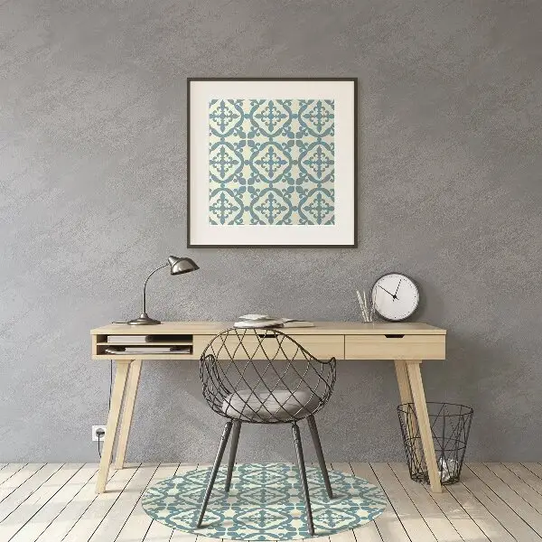 Tapis de chaise Modèle vert