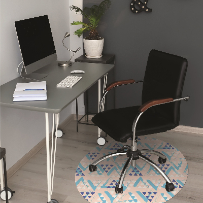 Tapis bureau Modèle triangle