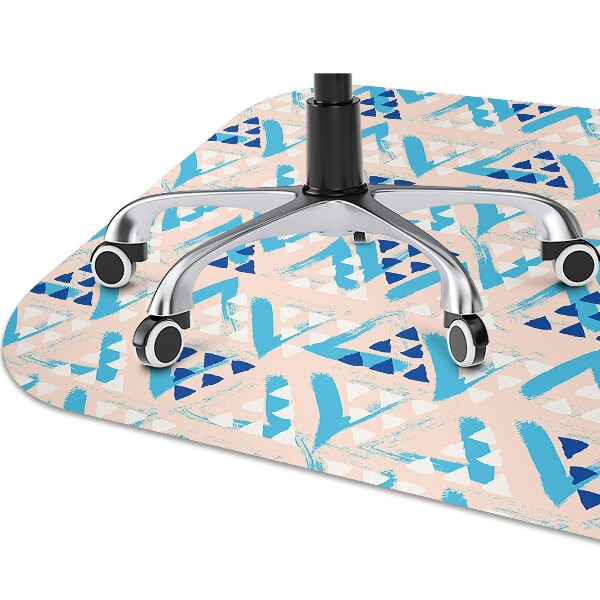 Tapis bureau Modèle triangle