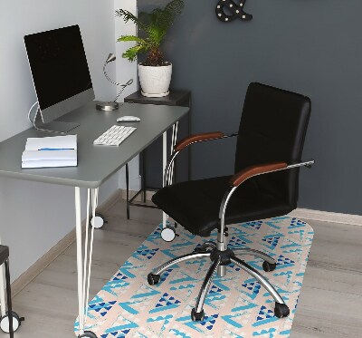 Tapis bureau Modèle triangle