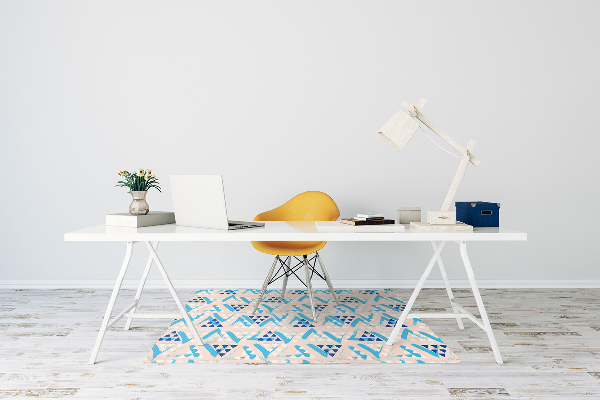 Tapis bureau Modèle triangle