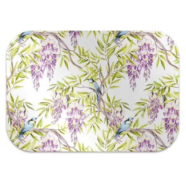 Tapis de chaise de bureau Oiseaux sur la branche