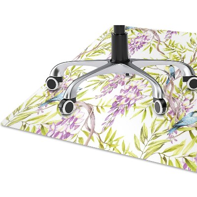 Tapis de chaise de bureau Oiseaux sur la branche