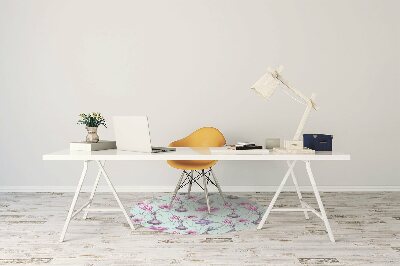 Tapis pour chaise de bureau Crocus avec des oignons