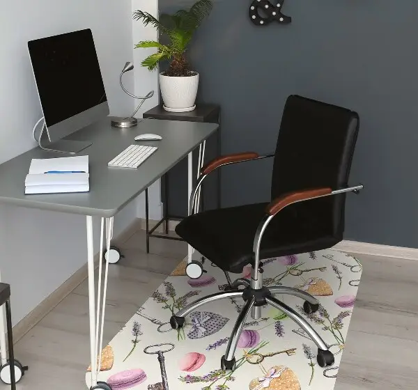 Tapis protège sol Cœurs et pain d'épice