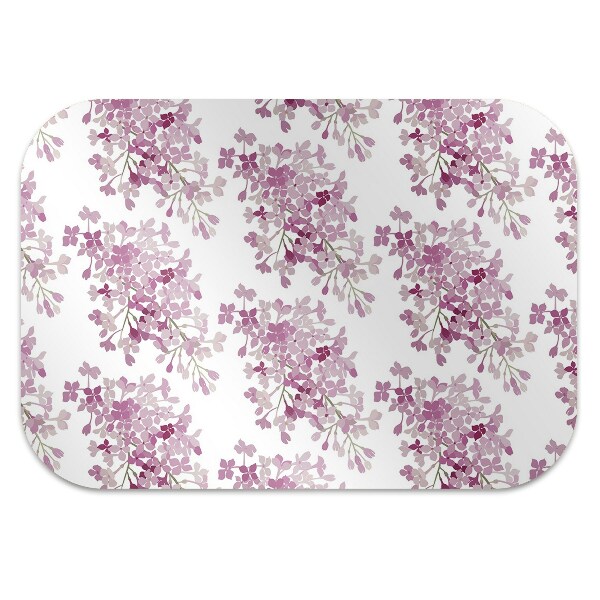 Tapis bureau Fleurs roses