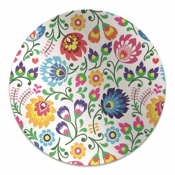 Tapis bureau art folklorique