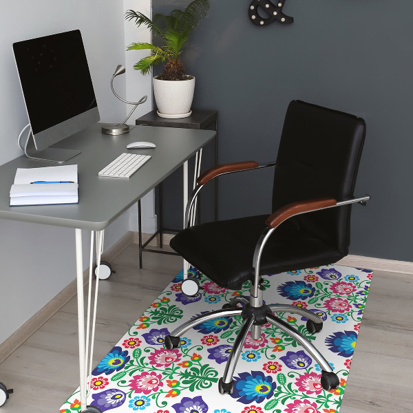 Tapis bureau Modèle folklorique