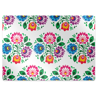 Tapis pour chaise de bureau Fleurs de style fleur