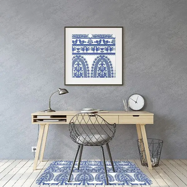 Tapis de chaise de bureau Papier kurpy