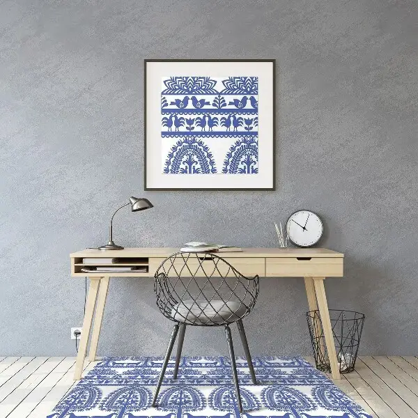 Tapis de chaise de bureau Papier kurpy