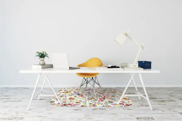 Tapis de chaise de bureau Des oiseaux